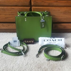 Coach Rogue 25 Bag Dark Lime